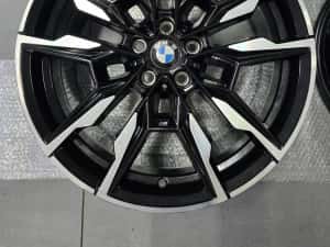 Set jante originale BMW seria 4 , 861m , g26 , i4 impecabile!! R19 — miniatura 2