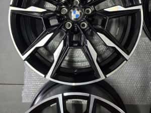 Set jante originale BMW seria 4 , 861m , g26 , i4 impecabile!! R19 — miniatura 3