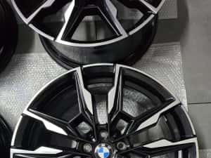 Set jante originale BMW seria 4 , 861m , g26 , i4 impecabile!! R19 — miniatura 4