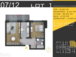 Apartamente 2 camere decomandat,Theodor Pallady METROU, Facilitati — miniatura 6