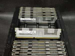 RAM server 64GB DDR3 ECC LRDIMM Samsung PC3-12800L 1600MHz — miniatura 4