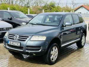 Volkswagen Touareg W TUAREG An 2006 5.0 TDI automatic interior coniac acte valabile 1 an — miniatura 9