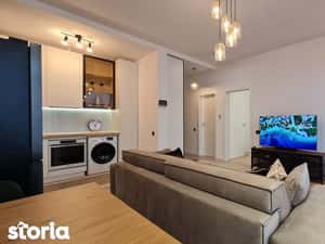 ONE NORTH LOFTS -  2 camere, mobilat ROVERE, GARAJ SI BOXA PE ETAJ — miniatura 6