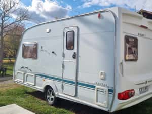 Rulota Swift Chellenger 460, An 2004, Off camping, Cabina dus — miniatura 10