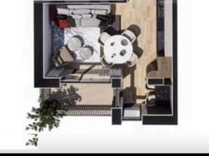 APARTAMENT 3 CAMERE | Orientare VESTICA | CU CF — miniatura 2