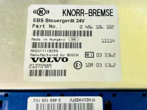 21375989 Unitatea de Control EBS VOLVO,KNORR BREMSE,BOSCH B7, B8, B9, B12 bus (2005-) VOLVO — miniatura 10