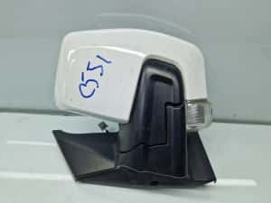 Oglinda stanga Ford Transit Custom (TTF) [Fabr 2012-2016] Frozen White — miniatura 6