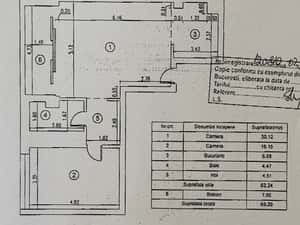 Apartament 2 camere de vânzare în Cortina Residence – Herastrau. — miniatura 4