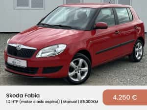 Skoda Fabia 1.2 HTP 2011 Manual 85.000KM | RATE / TRANSPORT / NUMERE — miniatura 9