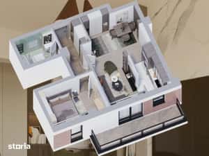 Apartament 2 camere Plaoul Galata,Cartier de blocuri noi  Cod:162071 — miniatura 4