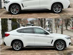 Bmw X6 2016 / 3.0 Diesel / M Packet / Alb Perlat - Parc Auto — miniatura 5