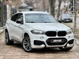 Bmw X6 2016 / 3.0 Diesel / M Packet / Alb Perlat - Parc Auto — miniatura 10
