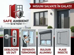 Servicii de reparatii usi si feronerie