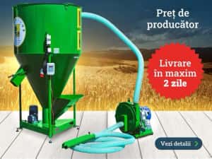 Micro FNC moara 22 kW + amestecator 2000 kg NOU Garantie 24 luni — miniatura 8