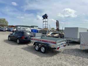 REPO Remorca auto 260x135x39-750 kg RAR/CIV+Nr Rosu+Asigurare Inclus in PRET — miniatura 10