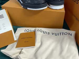 Adidasi Louis Vuitton Skate piele naturala Full Box Premium — miniatura 4