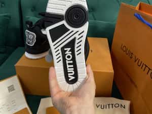 Adidasi Louis Vuitton Skate piele naturala Full Box Premium — miniatura 7