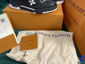 Adidasi Louis Vuitton Skate piele naturala Full Box Premium — miniatura 9