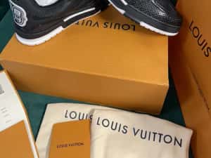 Adidasi Louis Vuitton Skate piele naturala Full Box Premium — miniatura 10
