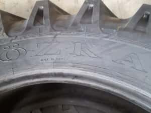 Cauciucuri noi 18.4-38 de tractor de spate marca OZKA cu 14 pliuri R38 — miniatura 5