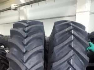 Cauciucuri noi 18.4-38 de tractor de spate marca OZKA cu 14 pliuri R38 — miniatura 9