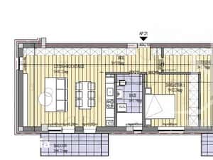 Apartament 3 camere 2 bai 2 balcoane Leordeni. — miniatura 4
