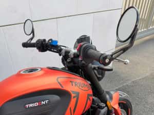 Triumph Trident 660 2023 - Baja Orange - — miniatura 5
