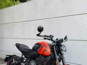 Triumph Trident 660 2023 - Baja Orange - — miniatura 9