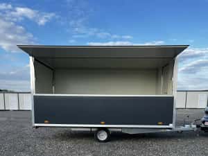 Rulota Comerciala Fast Food 4x2.5x2.3m, In Stoc Si La Comanda — miniatura 3