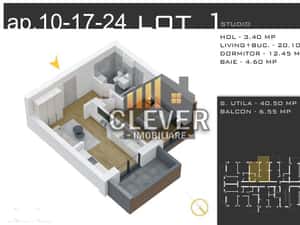 Apartament 2 camere, Pallady, Oferta Parcare,  0% Comision — miniatura 3