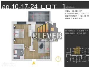 Apartament 2 camere, Pallady, Oferta Parcare,  0% Comision — miniatura 4