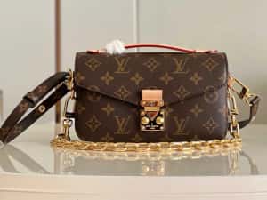 Geanta LV Louis Vuitton Metis East West 21 cm, tip Premium — miniatura 9