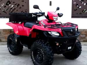 ATV SUZUKI KINGOUAD 700 cm‼️2008‼️3300 km ‼️original‼️nu (can am,linhai ,tgb,cf moto) — miniatura 3