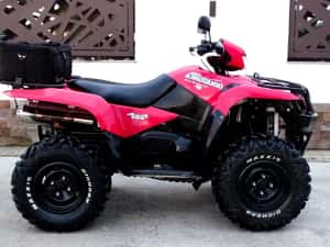 ATV SUZUKI KINGOUAD 700 cm‼️2008‼️3300 km ‼️original‼️nu (can am,linhai ,tgb,cf moto) — miniatura 4