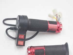 maneta de acceleratie cu marsarier moped scuter electric city coco — miniatura 3