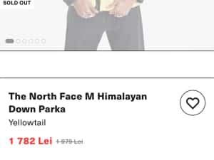 Geaca The North Face Himalayan Down Parka, marimea XL — miniatura 5