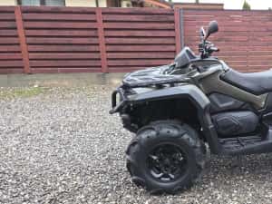Can Am Outlander Max 650 // import Finlanda/ IDEAL !!/ variante atv // Cf Moto — miniatura 2