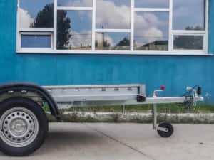 Remorca auto dublu ax 750 kg, remorca repo apicola ATV, carte RAR — miniatura 5