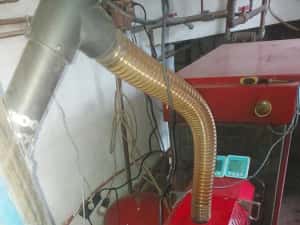 Arzator pe peleti Mareli de 35-100-200kw cu camera rotativa — miniatura 10