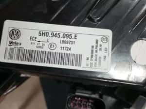 Stop stânga LED VW golf 8 Facelift.an fabricație 2022 2025.stare foarte buna și originala. — miniatura 3