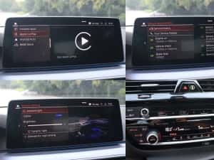 BMW 520e / G30 /  2022 / Facelit / LED / Camera/Piele/Ceasuri Live Cockpit / 204 CP / Automat / NardoGrey / Carlig Remorcare / Incalzire — miniatura 9