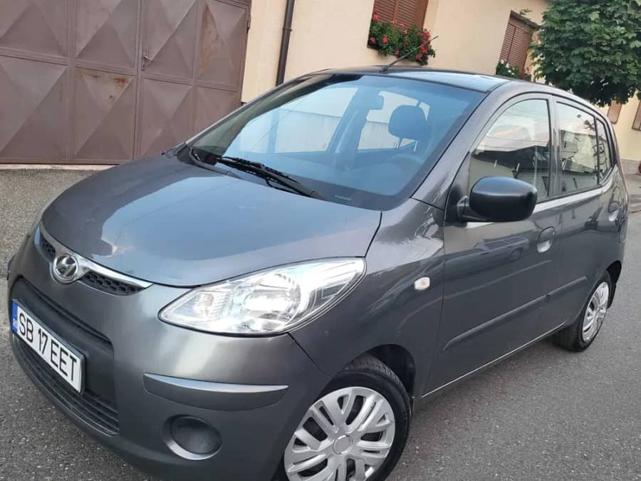 OCAZIE 125000 KM HYUNDAI i 10 2008 consum 4% stare excelenta — fotografie 1 din 10