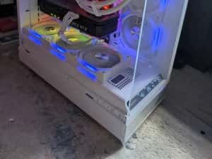 Sigilat ‼️ Carcasa ATX Acvariu cu 3 ventilatoare și afișaj LCD! Opțional sursa 750w — miniatura 2