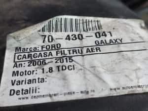 Carcasa filtru aer  1.8 tdci QYBA Ford Mondeo MK4 (2007 - 2010) — miniatura 3