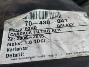 Carcasa filtru aer  1.8 tdci QYBA Ford Mondeo MK4 (2007 - 2010) — miniatura 8
