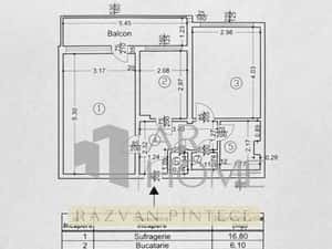 Apartament 2 camere decomandat Vest Kaufland Ploiesti — miniatura 5