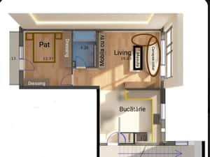 Inchiriere Apartament Faleza Nord termen lung — miniatura 4