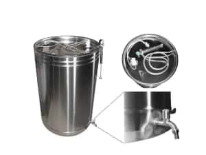 Butoi Inox Cu capac flotant și robinet inclus 550 litri