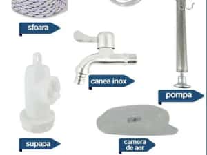 Butoi Inox Cu capac flotant și robinet inclus 550 litri — miniatura 6