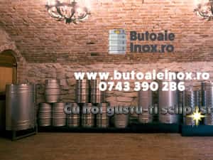Butoi Inox Cu capac flotant și robinet inclus 550 litri — miniatura 7